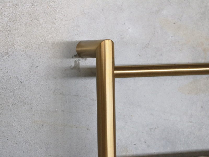 Abask 4 Bar Heated Towel Ladder 55X90cm Brushed Brass *Run Out Model* Was $1599 Carousel 2