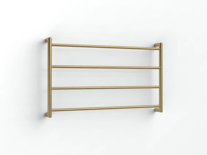 Abask 4 Bar Heated Towel Ladder 55X90cm Brushed Brass *Run Out Model* Was $1599 Carousel 1