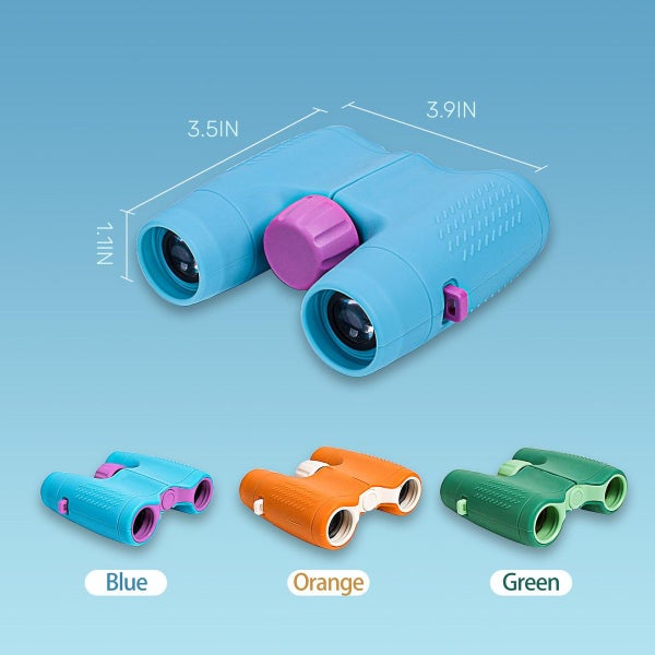 Binoculars for Kids, 6x21 High Resolution for Kids 3-12 Compact Kids Binoculars Carousel 9