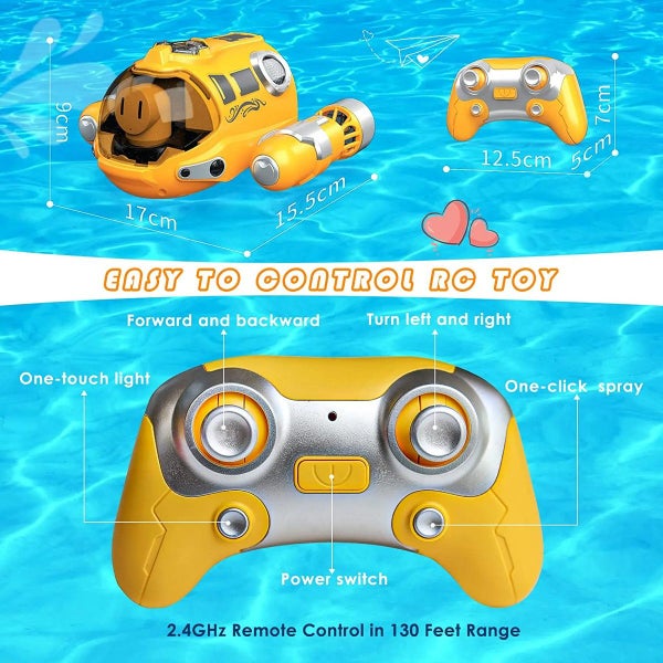 RC Boat Remote Control High Speed Sumbarine Spray Carousel 2
