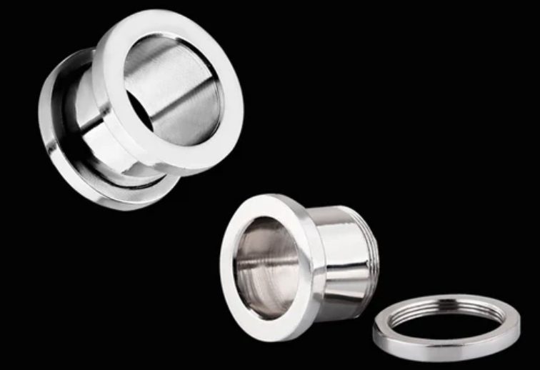 Z68 Tunnel Ear Plug Earring SS > 6 sizes > NZ Stock > CLEARANCE SALE > 6 colours Carousel 2