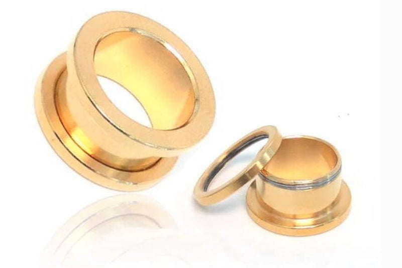 Z68 Tunnel Ear Plug Earring SS > 6 sizes > NZ Stock > CLEARANCE SALE > 6 colours Carousel 7