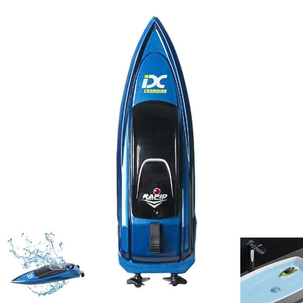 RC Boat 2.4GHz High Speed Rechargeable Racing Boat Toys Gifts for Kids -Blue Carousel 1