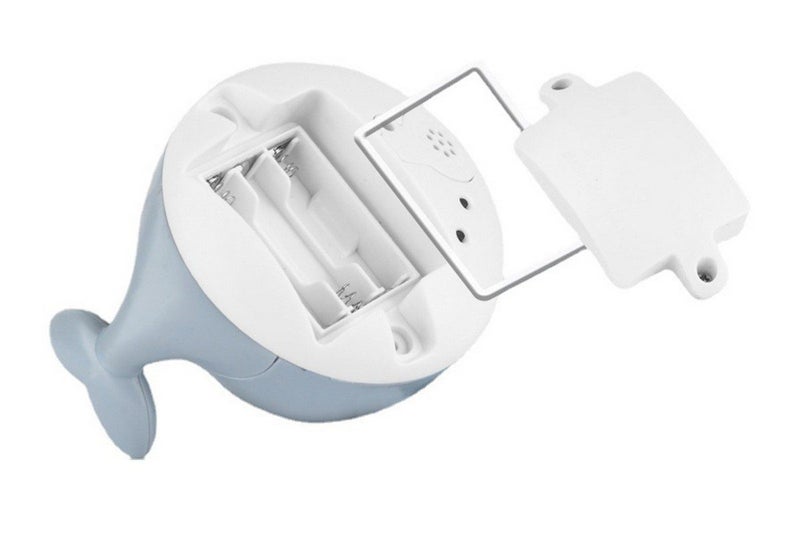 Toy Bath Toys Light Up Whale Spray Water Bathtub Toys for Boys Girls-Grey Carousel 2