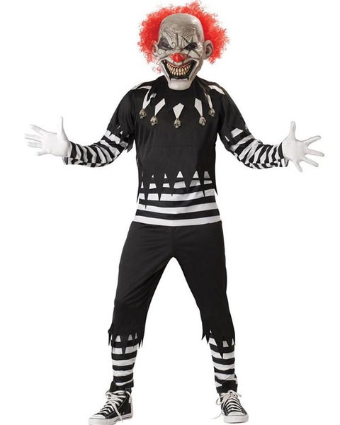 Creepy Clown Boys Costume Carousel 1