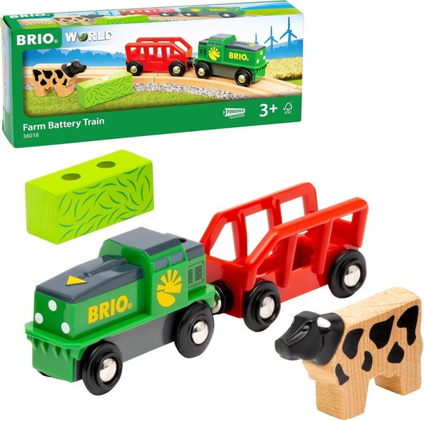 BRIO: World - Farm Battery Train Carousel 1