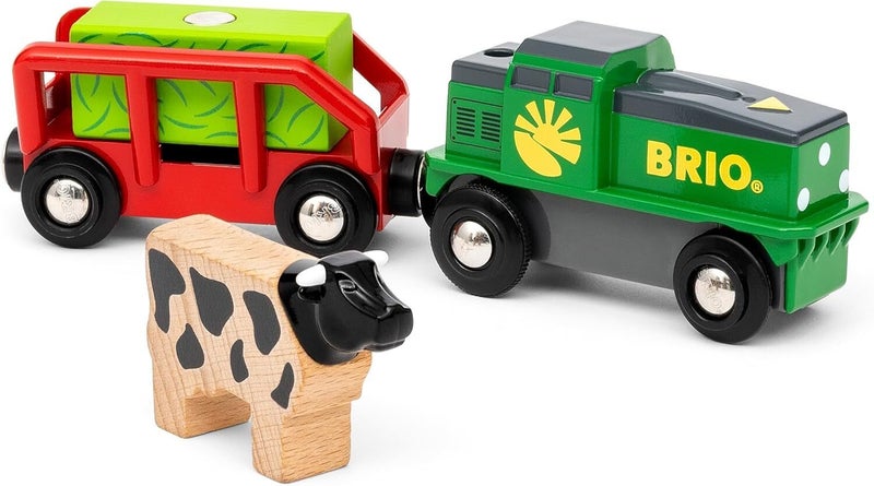 BRIO: World - Farm Battery Train Carousel 2