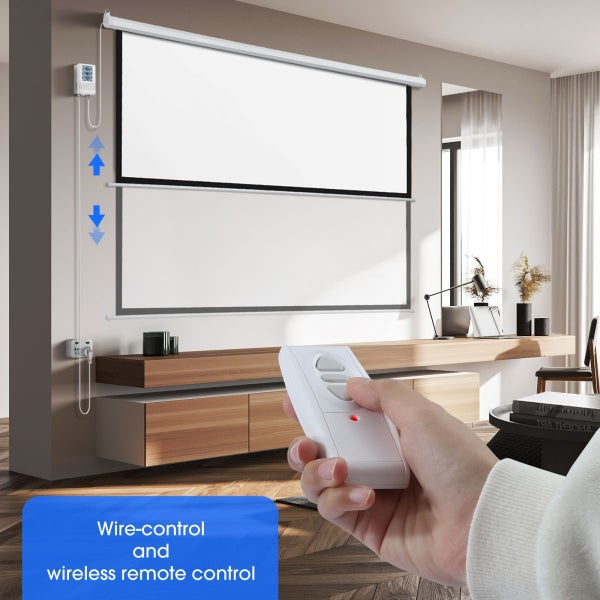 Projector Screen 100 Inch Carousel 16