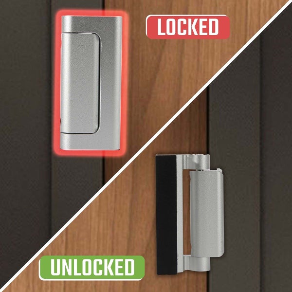 4 Pack Home Security Door Reinforcement Lock Carousel 15