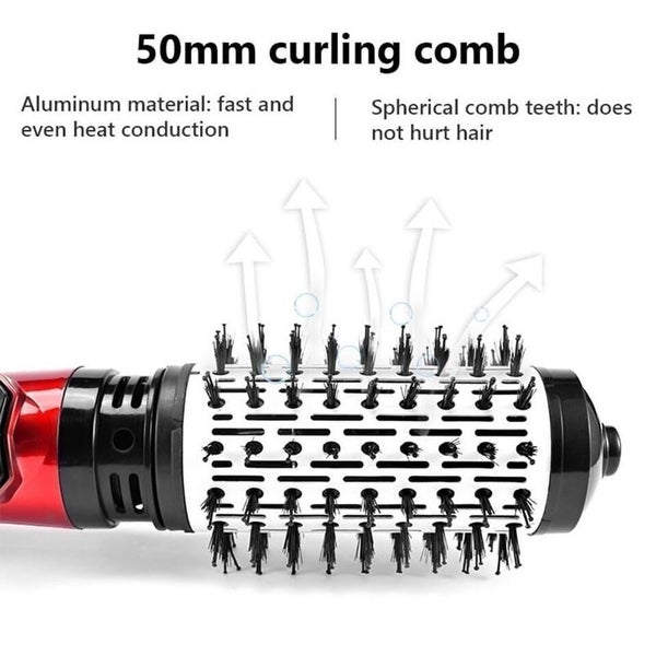 Hot Air Hair Styler Hair Dryer,Detachable Hair Dryer Comb,Rotating Curling Comb Carousel 2