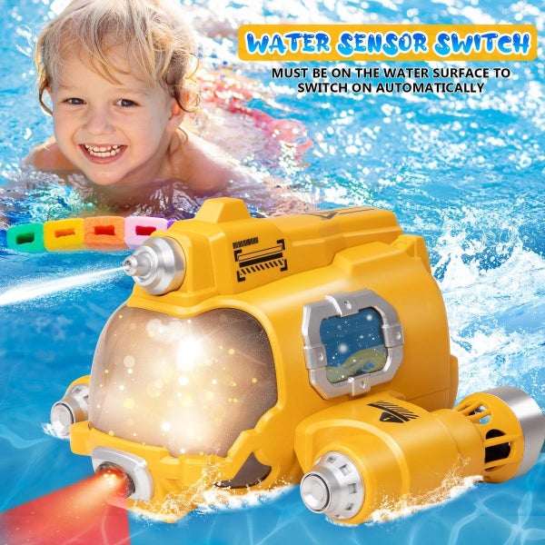Remote Control Boat for Kids,2.4GHZ Mini RC Boat with Spray Water Pump Carousel 12