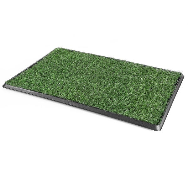 Pet Dog Toilet Grass Mats Tray Puppy Training Pad Carousel 12
