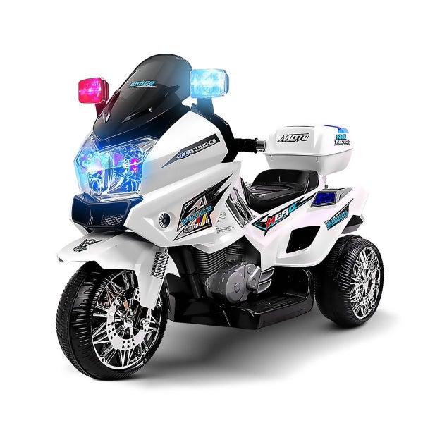 Kids Electric Motorcycle Ride on Toy Police Motorbike Carousel 14