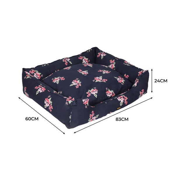 Pawz Dog Calming Bed Pet Cat Washable Removable Cover Double-Sided Cushion L Carousel 2