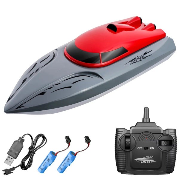 High Speed Remote Control Boat for Pools and Lakes for Adults and Kids(Red) Carousel 2