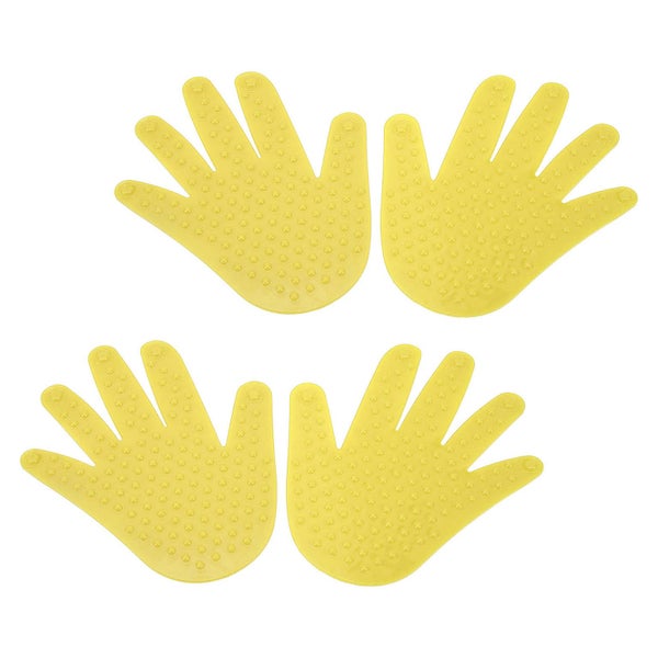 hand shape floor markers hand carpet markers hand palm spot marker non slip spot Carousel 2