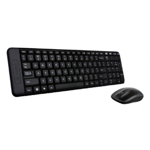 Wireless Keyboard &Amp Mouse Combo Mk220 Black Usb Receiver Keyboard & Mouse Bu Carousel 1