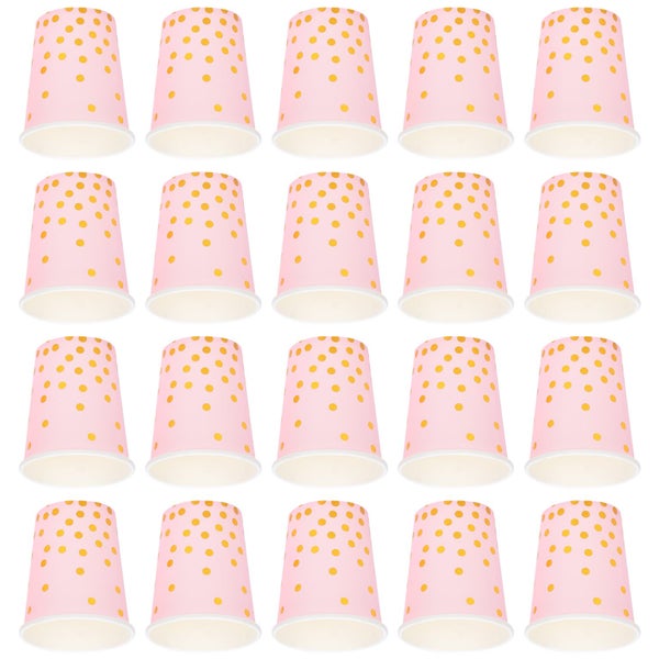 disposable cups party supplies polka dot paper cup disposable coffee cups office Carousel 2