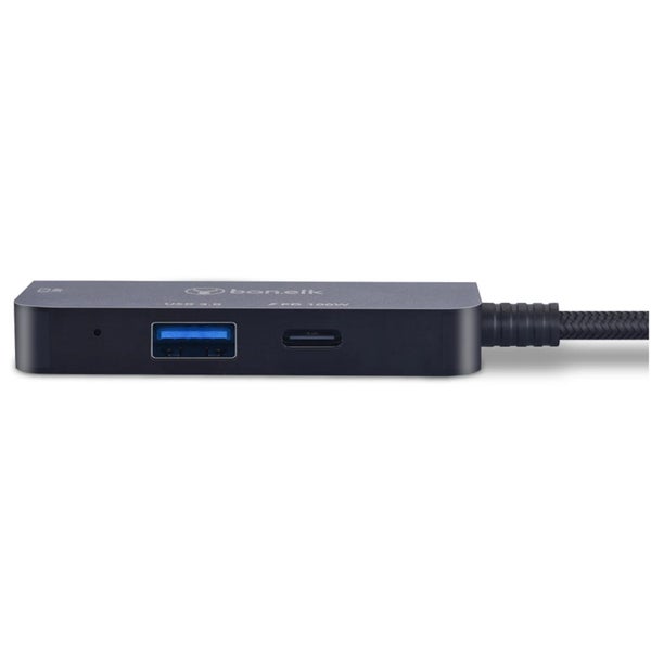 Bonelk Long-Life 3-in-1 Multiport Hub - Black 1x HDMI Output & 1 x USB-A Port Carousel 2