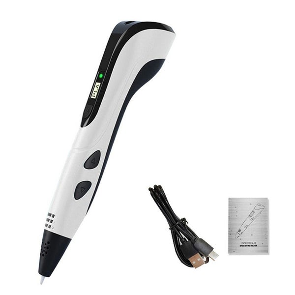 3D Printing Pen DIY Drawing Pen for kids Adult Creatived Toy -White Carousel 2