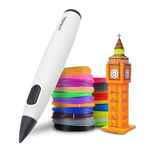 3D Printing Pen 12 PCL Filaments DIY Crafting Doodle Drawing Carousel 1