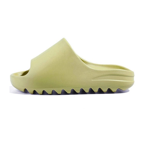 Quick Drying Pillow Slippers Men Women Thick Slide Sandals for Shower-Green Carousel 1