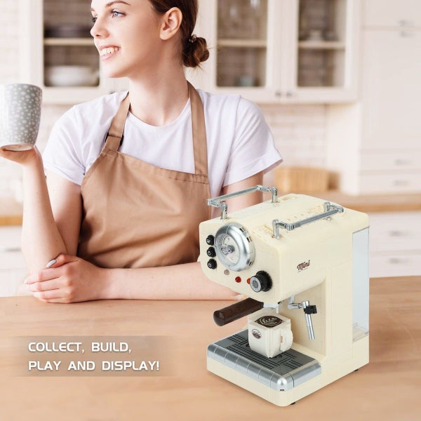 Coffee Machine Toy Building Set,Home Decor Accessory for Adults Carousel 11