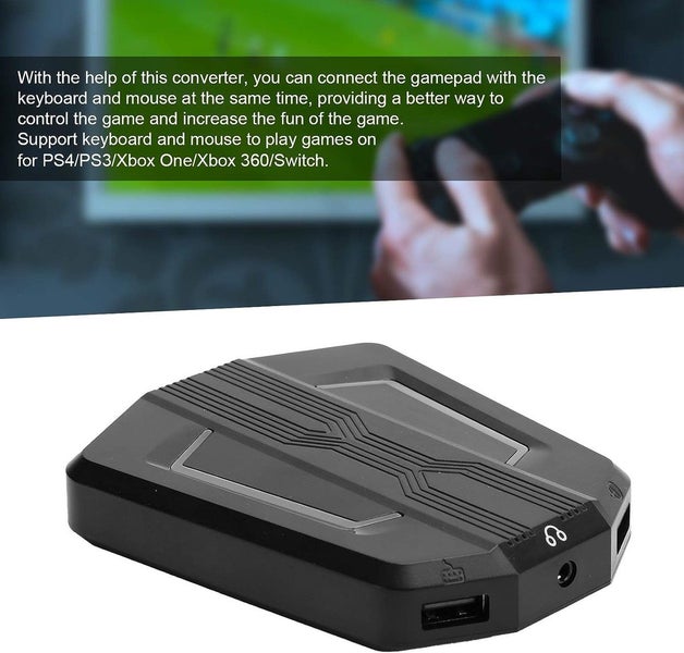 Gaming Adapter, The Game Keyboard Mouse Adapter for Keyboard and Mouse Carousel 2