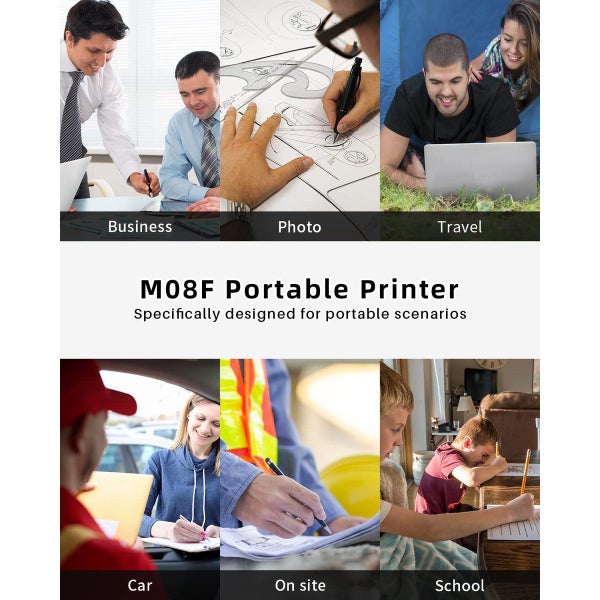 Portable Printer Wireless for Travel Carousel 10