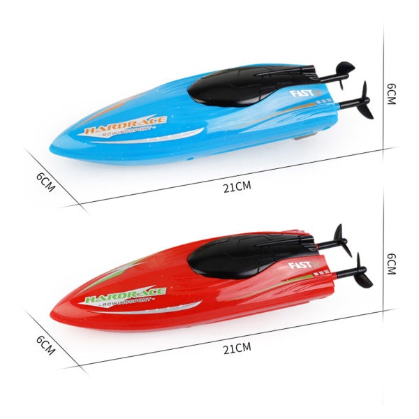 Mini RC Boats Water Toys for Pools and Lakes Color Blue Carousel 2