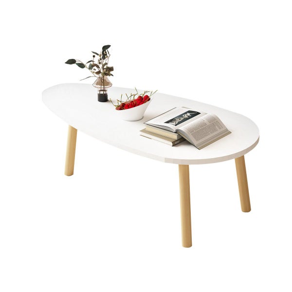 Modern Coffee Table Sofa Bed Side Cocktail Tea Cafe Center Corner Wood Furniture Carousel 12
