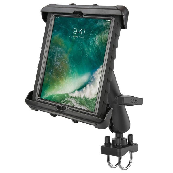 RAM Tab-Tite Cradle - 10" Tablets with Double U-Bolt Rail Mount (C Series) Carousel 2