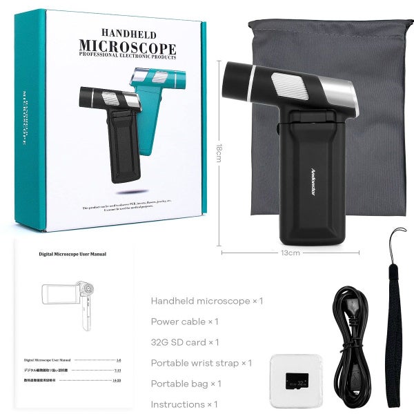 Handheld Digital Microscope Carousel 12