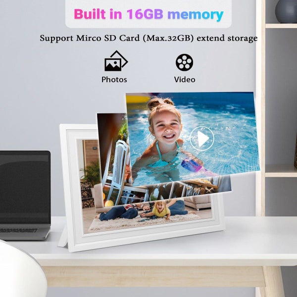 10.1 Inch Smart WiFi Digital Photo Frame Carousel 17