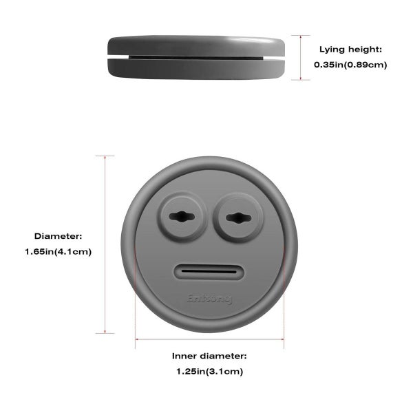 4 Pcs Thermometer and Probe Grommet for BBQ Grill Carousel 2