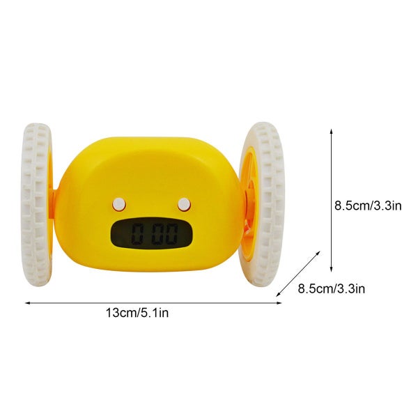 Running Away Running Rolling Alarm Clock Carousel 7