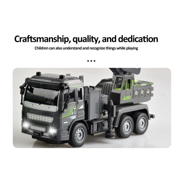 1:32 RC Engineering Truck,RC Engineering Vehicle Toy,Remote Control Dump Truck Carousel 2