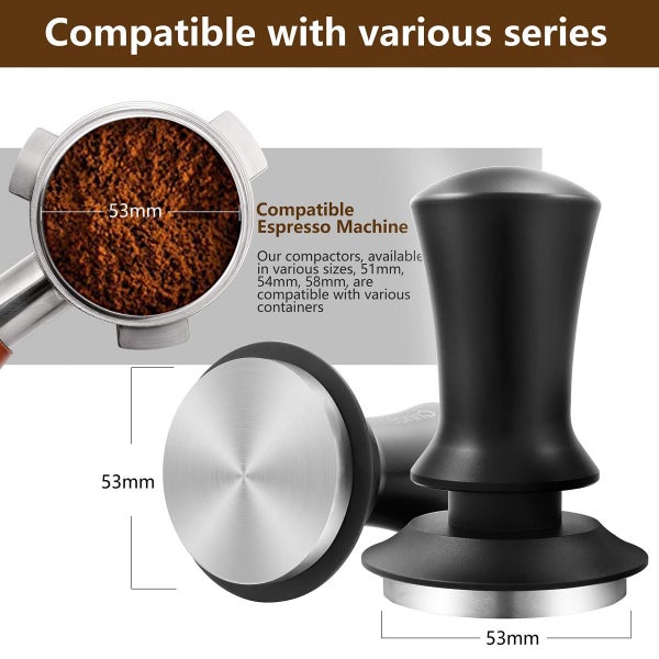 Coffee Tamper Barista Espresso NEW Carousel 6