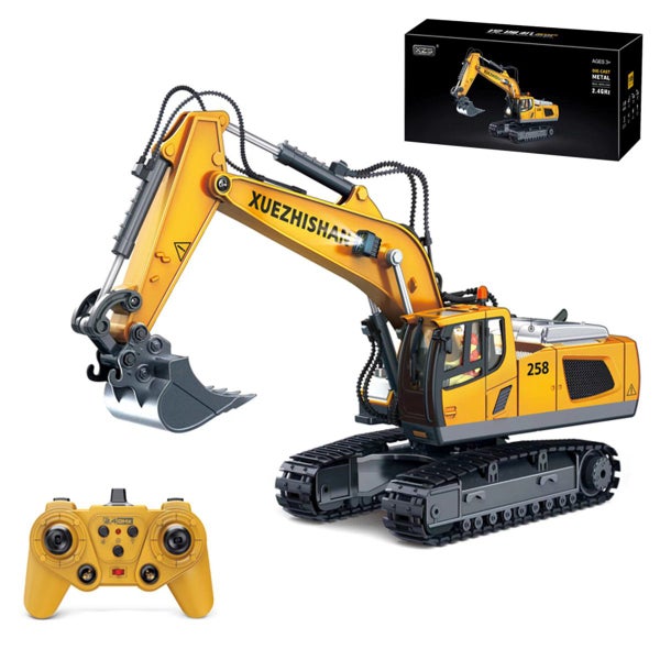 Excavator Toys Construction Tractor Remote Control Carousel 2