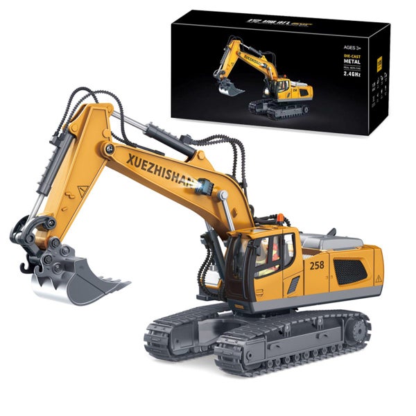 Excavator Toys Construction Tractor Remote Control Carousel 9
