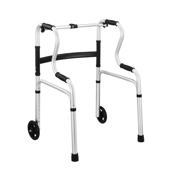Folding Medical Mobility Walker Adult Walking Frame Carousel 13