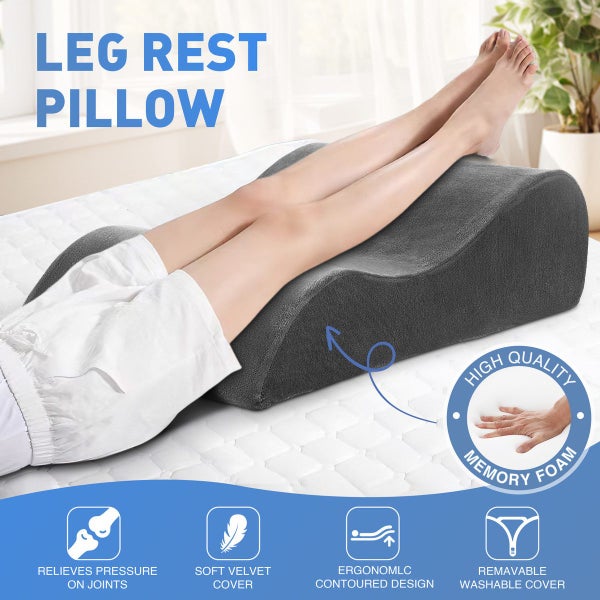 Leg Pillow Foot Elevation Raiser Cushion Carousel 12