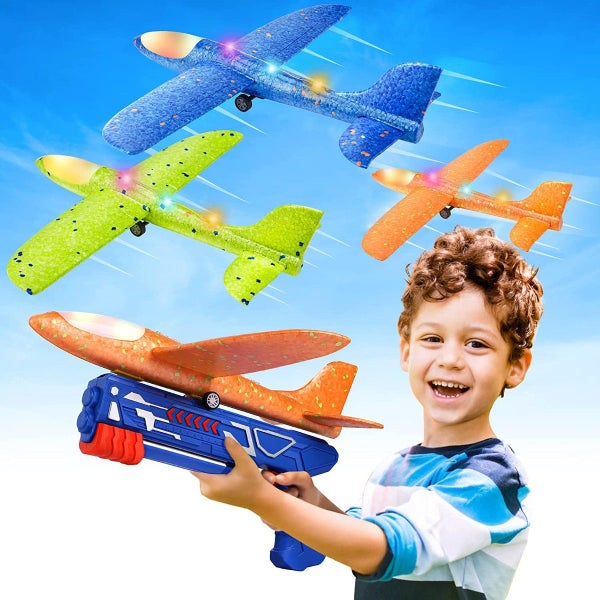 3 Pack Airplane Launcher Toys Carousel 2
