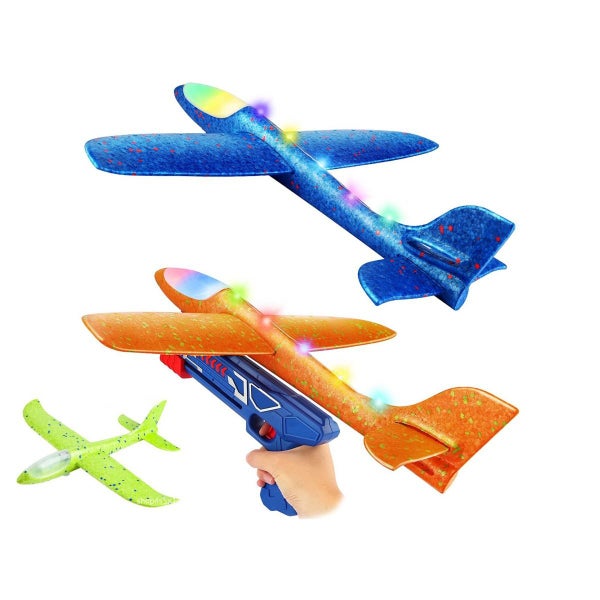 3 Pack Airplane Launcher Toys Carousel 8