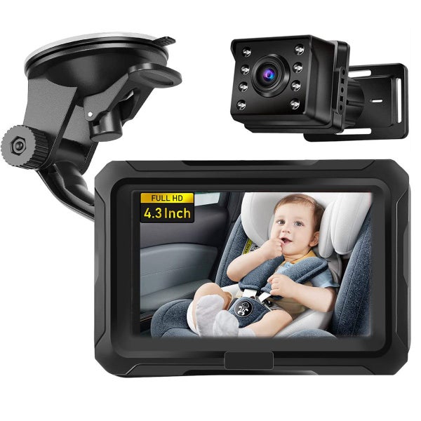 Car Baby Monitor, Surveillance Monitor, 4.3 Inch Camera Monitor Set Carousel 6