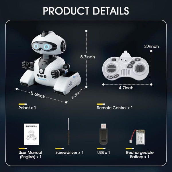 Robots Toys for Kids, 2.4Ghz Remote Control Robot Toys for Kids 3 to 12 Year Carousel 1