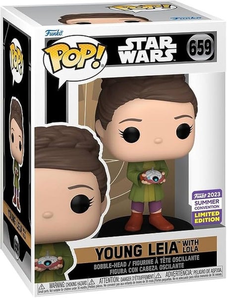 Young Leia Funko Pop Vinyl Carousel 1