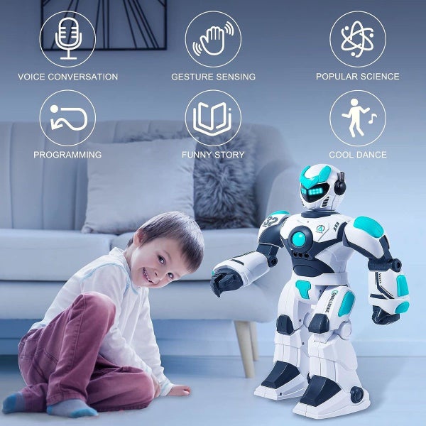 Remote Control Robot Toy Chirstmas Gift for 3-15 Years Old Boys Girls Carousel 9
