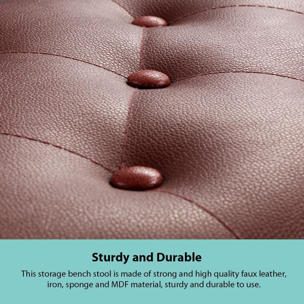 Piano Keyboard Bench Stool Chair Seat Carousel 14