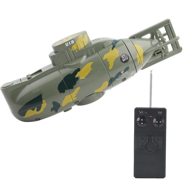 Mini RC Submarine Toy Remote Control Submarine Mini Simulation Military Remote Carousel 2